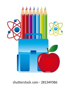 back to school design, vector illustration eps10 graphic 