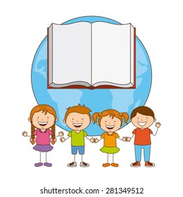 back to school design, vector illustration eps10 graphic 