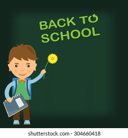 Back to school design. Vector illustration
