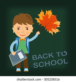 Back to school design. Vector illustration