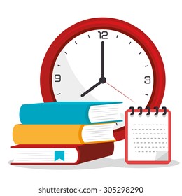Back to school design, vector illustration eps 10.