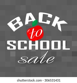 Back to school design. Vector illustration
