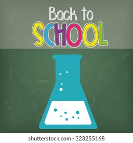 back to school design, vector illustration eps10 graphic 