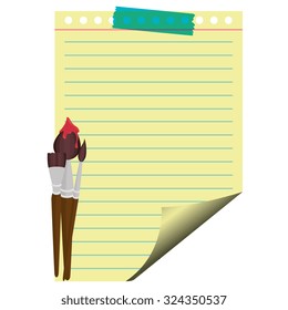 back to school design, vector illustration eps10 graphic 