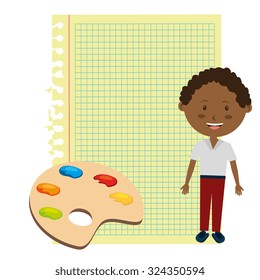 back to school design, vector illustration eps10 graphic 