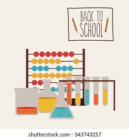back to school design, vector illustration eps10 graphic 