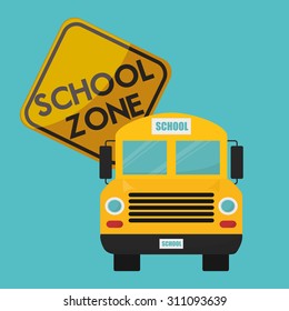 Back to school digital design, vector illustration 10 eps graphic