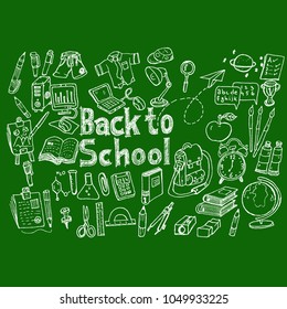 back to school, doodle