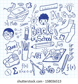 back to school doodle