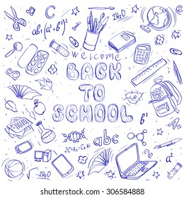 back to school doodles