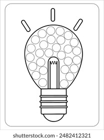 Back To School Dot Marker Activity Page