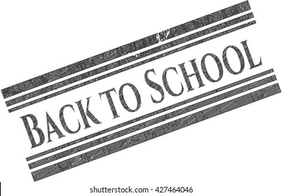 Back to School drawn in pencil