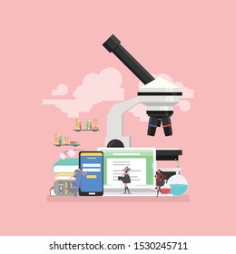 Back to school education concept with background full of lesson stationery and study supplies