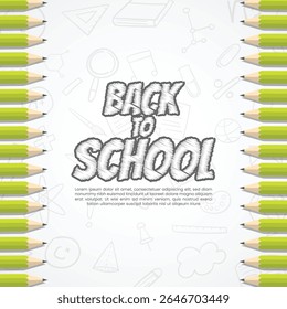 Conceptos de educación de regreso a la escuela para gráficos y Diseño web, presentación de negocios. Vector.
