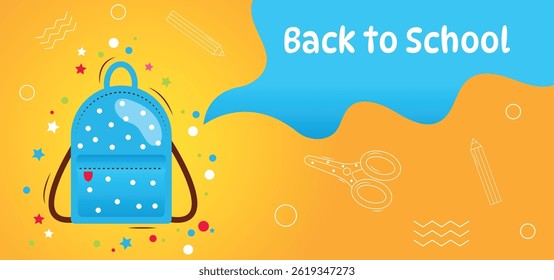 Fondo de suministros de Educación de regreso a la escuela.