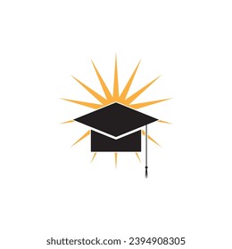 Back To School  Education University Logo Design Illustration 