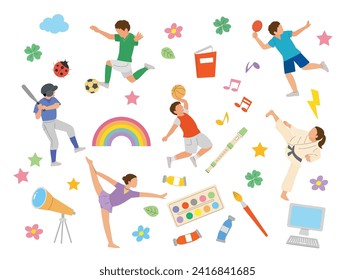 Back to school. Enjoy sports.