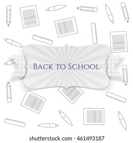 Back to School festive Badge
