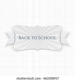 Back to School festive Label