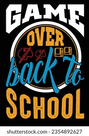 
Back to school first day of school t shirt design. You can easily use it as your t-shirt design