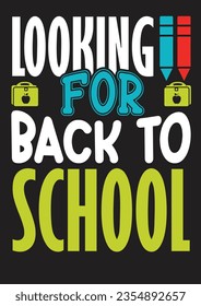 
Back to school first day of school t shirt design. You can easily use it as your t-shirt design