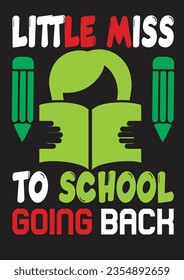 
Back to school first day of school t shirt design. You can easily use it as your t-shirt design