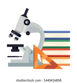 back to school flat design