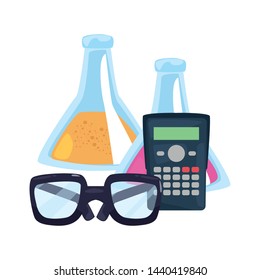 back to school flat design
