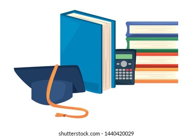 back to school flat design
