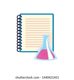back to school flat design