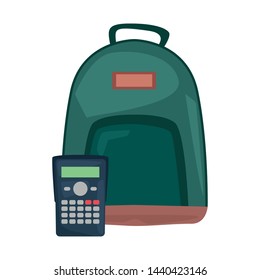 back to school flat design