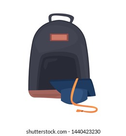 back to school flat design