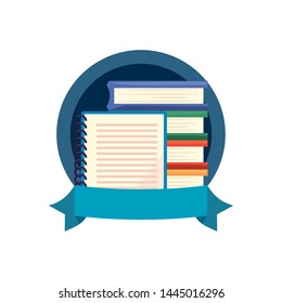 back to school flat design