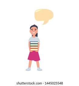 back to school flat design