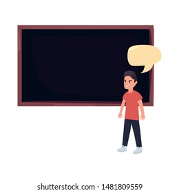 back to school flat design
