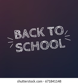 Back to school flyer template. Back to School background. School board background