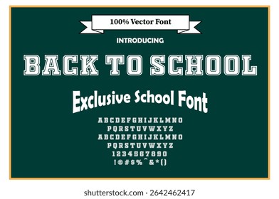 Back to School Fonts | Dotted, Cursive, Handwriting, Tracing and Educational Classroom Fonts for Kids and Teachers