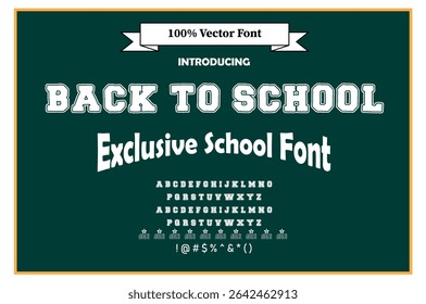 Back to School Fonts | Dotted, Cursive, Handwriting, Tracing and Educational Classroom Fonts for Kids and Teachers