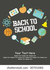 Back to school frame