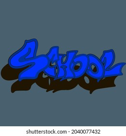 De vuelta a la escuela. Imagen gráfica. 