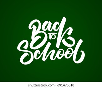 Back to School Hand Drawn.Vector Illustration