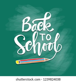 Back to school hand  lettering