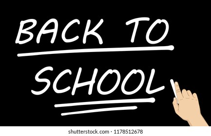 back to school, handwriting 