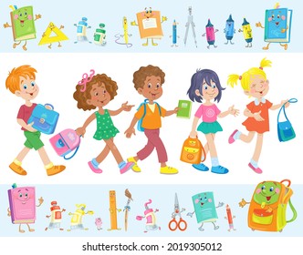 Child Getting Ready For School Stock Illustrations Images Vectors Shutterstock