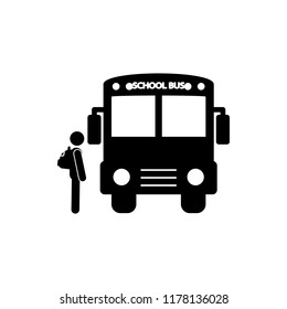 back to school icon. Element of back to school icon for mobile concept and web apps. Glyph back to school icon can be used for web and mobile