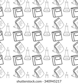 Back to school icon graphic design, vector illustration clip art