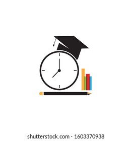 Back to school icon and symbol vector illustration