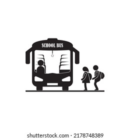 Icono de Volver a la escuela. diseño de símbolos de ilustración vectorial.