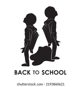 Back to School icon. vector illustration symbol design.