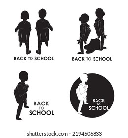 Back to School icon. vector illustration symbol design.
